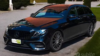 Usata Mercedes E300 AMG 245 CV (180 kW) 2019 Nero Station wagon