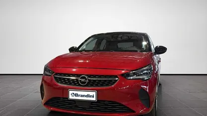 Usata Opel Corsa Elegance 101 CV (74 kW) 2022 Rosso tetto nero Utilitaria