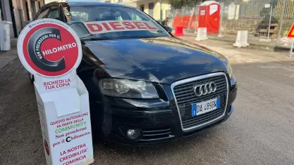 Usata Audi A3 140 CV (102 kW) 2007 Nero Utilitaria