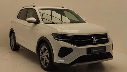Bianco Usata 2024 VW T-Cross R-line SUV | 21.900 € (Buon prezzo)