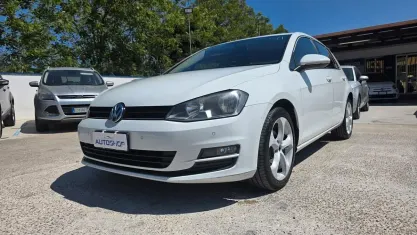 Usata VW Golf VII Comfortline 90 CV (66 kW) 2014 Bianco Berlina