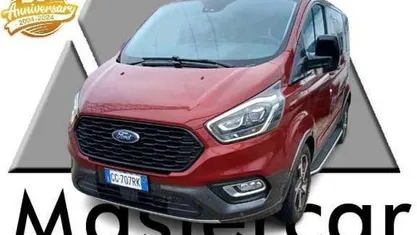 Usata Ford Tourneo Custom Active 185 CV (136 kW) 2021 Rosso Furgone