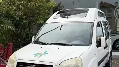 Usata Fiat Doblò 85 CV (62 kW) 2008 Bianco Monovolume