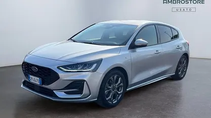 Usata Ford Focus ST-Line X 125 CV (91 kW) 2023 Moondust silver Berlina