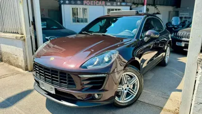 Usata Porsche Macan S 250 CV (183 kW) 2015 Marrone SUV