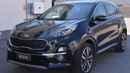 Usata Kia Sportage 116 CV (85 kW) 2019 Nero SUV