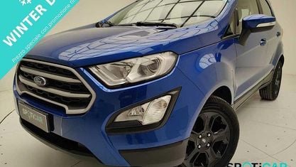 Usado Ford Ecosport 100 HP (73 kW) 2020 Azul SUV