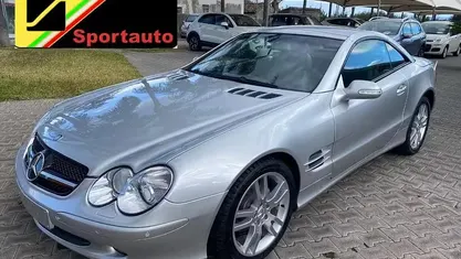 Usata Mercedes SL350 244 CV (179 kW) 2003 Grigio Cabrio