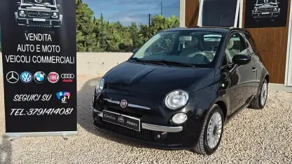 Usata Fiat 500 Lounge 69 CV (50 kW) 2014 Nero Berlina