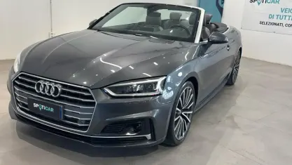 Usata Audi A5 S-Line 190 CV (139 kW) 2019 Grigio Coupé
