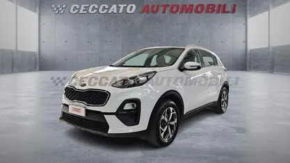 Usata Kia Sportage 132 CV (97 kW) 2021 Blu SUV