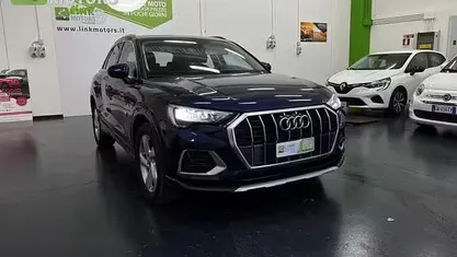 Usata Audi Q3 Advanced 150 CV (110 kW) 2021 Blu SUV