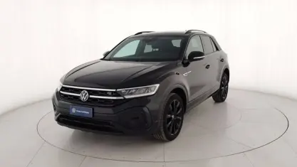 Usata VW T-Roc R-line 110 CV (80 kW) 2023 Nero metallizzato SUV