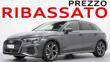 Usata Audi A3 Comfort 200 CV (147 kW) 2023 Grigio daytona perla Berlina