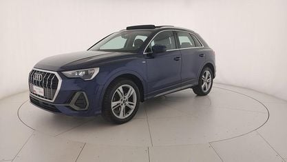 Usata Audi Q3 S-Line 150 CV (110 kW) 2021 Blu navarra metallizzato SUV