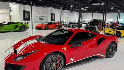 Usata Ferrari 488 721 CV (530 kW) 2020 Rosso Coupé