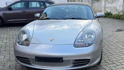 Usata Porsche Boxster 228 CV (167 kW) 2004 Argento Cabrio