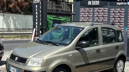 Usata Fiat Panda Dynamic 60 CV (44 kW) 2009 Verde Utilitaria