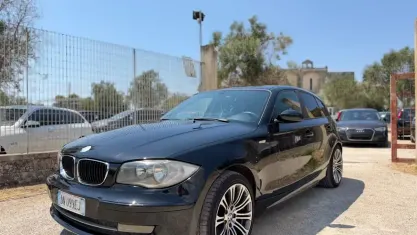 Usata BMW 120 177 CV (130 kW) 2008 Nero Utilitaria