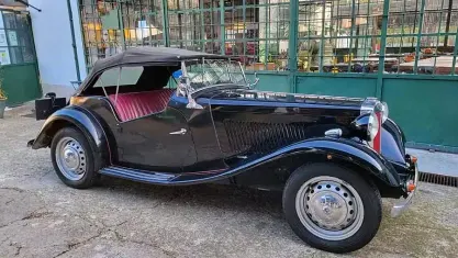 Usata MG Midget 55 CV (40 kW) 1950 Nero Cabrio