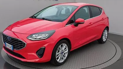 Usata Ford Fiesta Titanium 125 CV (91 kW) 2023 Race red Utilitaria