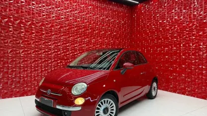 Usata Fiat 500 Lounge 69 CV (50 kW) 2012 Rosso Utilitaria