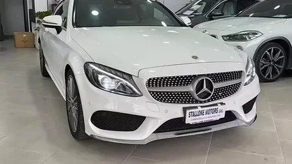 Usata Mercedes C220 Premium Plus 170 CV (125 kW) 2018 Bianco Coupé