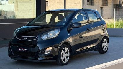 Usata Kia Picanto 69 CV (50 kW) 2014 Nero Utilitaria