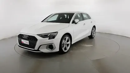 Usata Audi A3 Advanced 110 CV (80 kW) 2022 Bianco Berlina