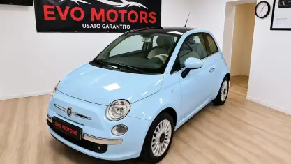 Usata Fiat 500 Lounge 69 CV (50 kW) 2009 Bluazzurro Cabrio