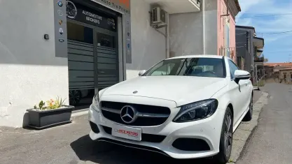 Usata Mercedes C220 170 CV (125 kW) 2017 Bianco Coupé