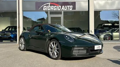 Usata Porsche 911 Carrera 4 Cabriolet 385 CV (283 kW) 2020 Verde Cabrio