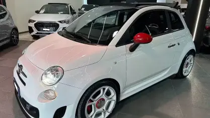 Usata Abarth 500C 140 CV (102 kW) 2012 Bianco Cabrio