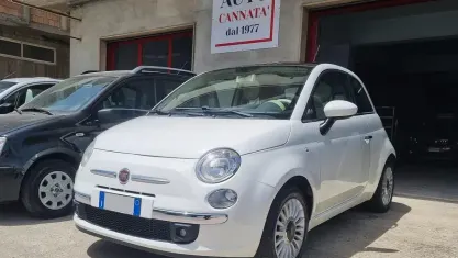 Usata Fiat 500 Lounge 69 CV (50 kW) 2008 Bianco Berlina