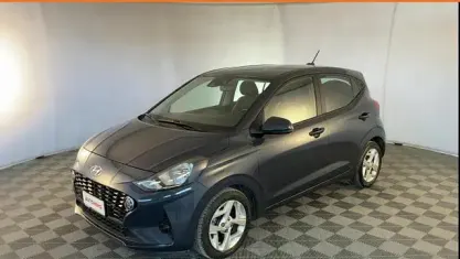Usata Hyundai i10 67 CV (49 kW) 2021 Blu Utilitaria