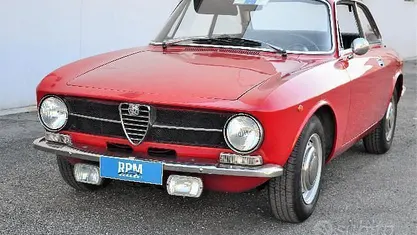 Usata Alfa Romeo GT Junior 88 CV (64 kW) 1970 Rosso Coupé