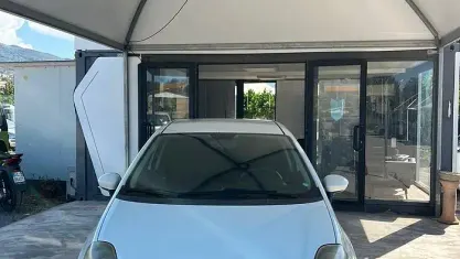 Usata Fiat Punto Street 85 CV (62 kW) 2014 Bianco Utilitaria