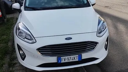 Usata Ford Fiesta Titanium 117 CV (86 kW) 2019 Bianco Utilitaria