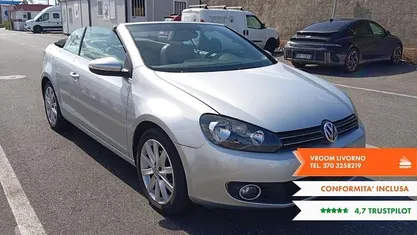 Usata VW Golf Cabriolet 105 CV (77 kW) 2012 Cabrio