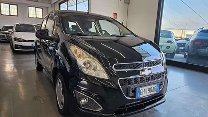 Usata Chevrolet Spark LS 68 CV (50 kW) 2011 Nero Utilitaria