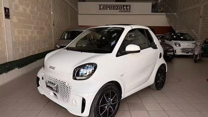 Usata Smart ForTwo Electric Drive Prime 60 kW (82 CV) 2020 Bianco Cabrio