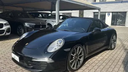 Usata Porsche 991 349 CV (256 kW) 2013 Nero Cabrio