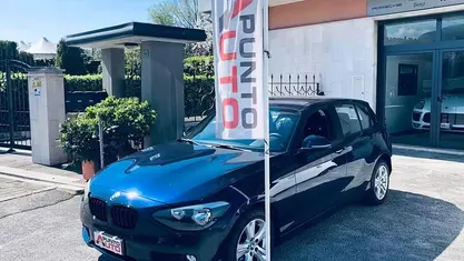Usata BMW 116 Efficient Dynamics 116 CV (85 kW) 2012 Blu Utilitaria