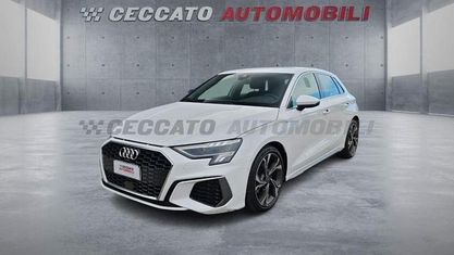 Brugt Audi A3 S-Line 150 HK (110 kW) 2023 Hvid Sedan