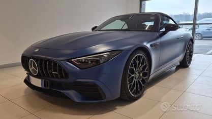 Occasion Mercedes SL43 AMG AMG Line Premium Plus 421 ch (309 kW) 2024 Bleue Cabriolet