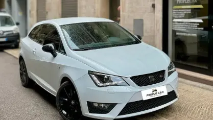 Usata Seat Ibiza FR 105 CV (77 kW) 2017 Bianco Coupé
