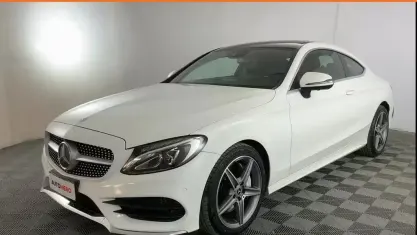 Usata Mercedes C250 Premium 205 CV (150 kW) 2017 Bianco Coupé
