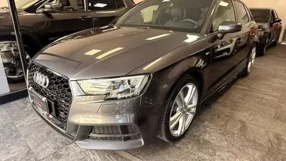 Brugt Audi A3 S-Line 110 HK (80 kW) 2017 Grå Sedan