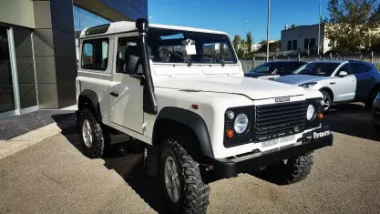 Gebraucht Land Rover Defender 122 PS (89 kW) 2002 Weiß SUV