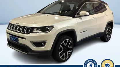 Bianco pastello Usata 2018 Jeep Compass Limited SUV | 17.400 € (Buon prezzo)